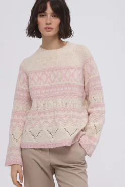 Jersey jacquard bicolor