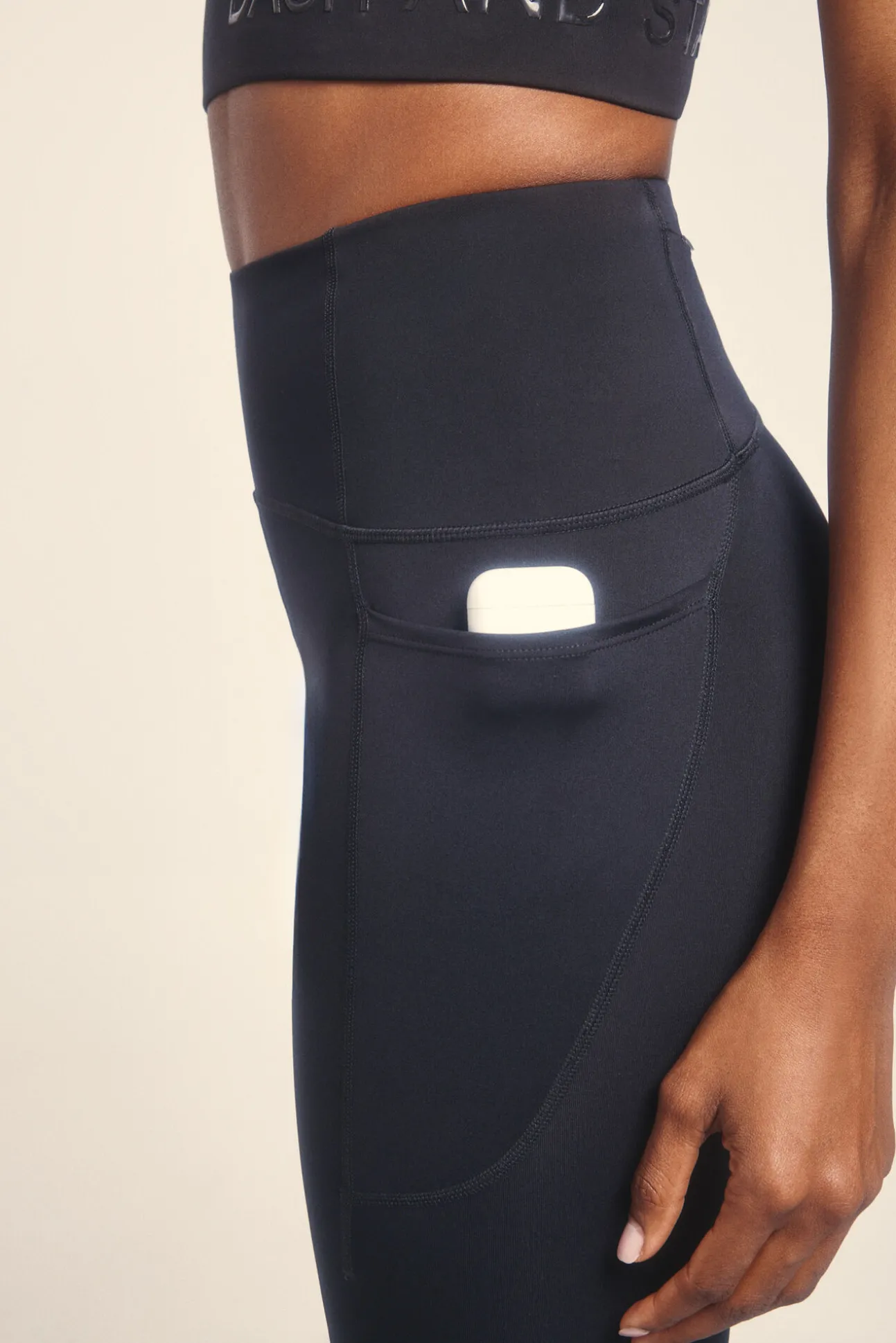 Legging negro microfibra 4D Strecht