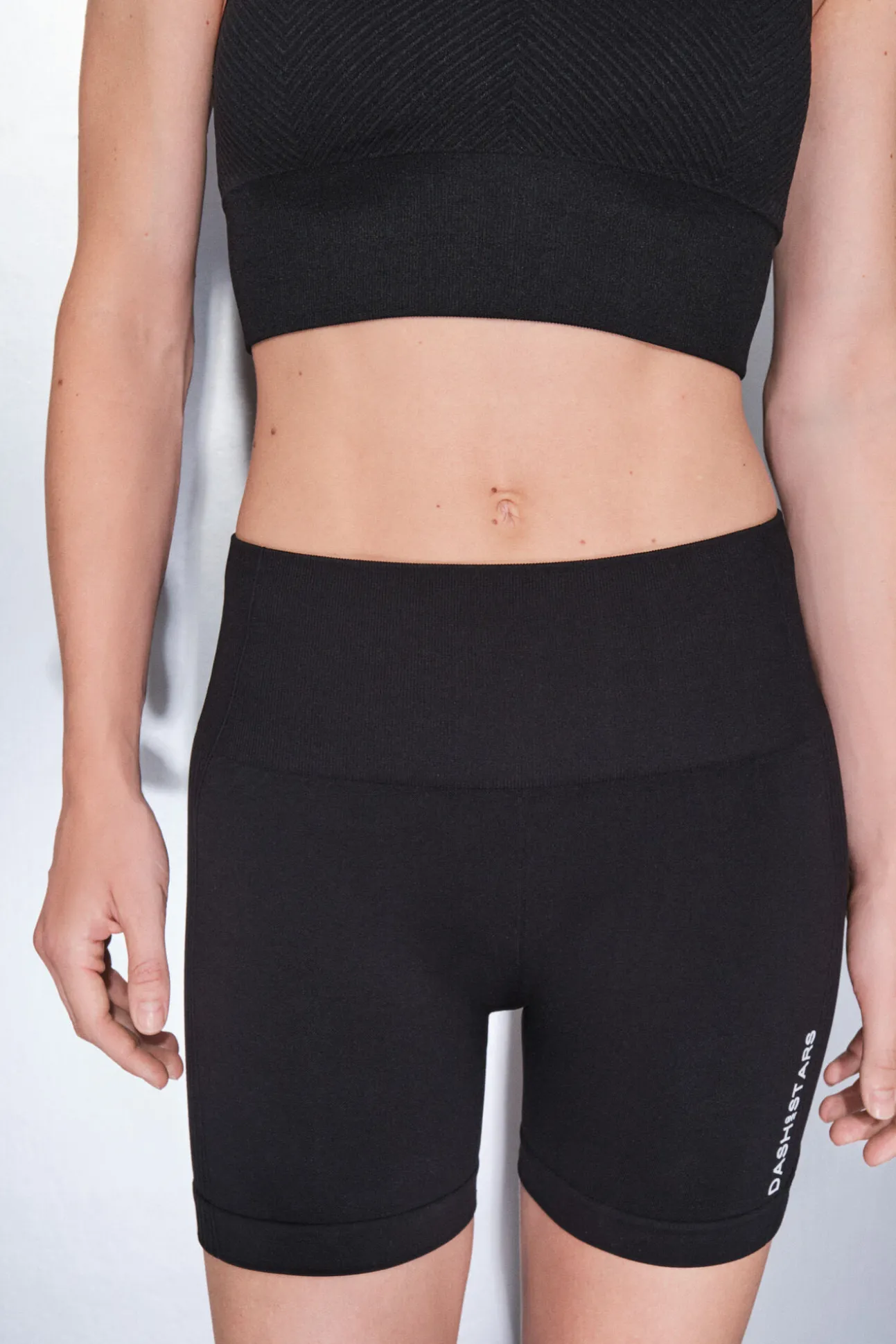 Leggings ciclista SEAMLESS COMFORT negro