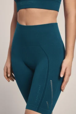 Leggings ciclista SEAMLESS COMFORT verde