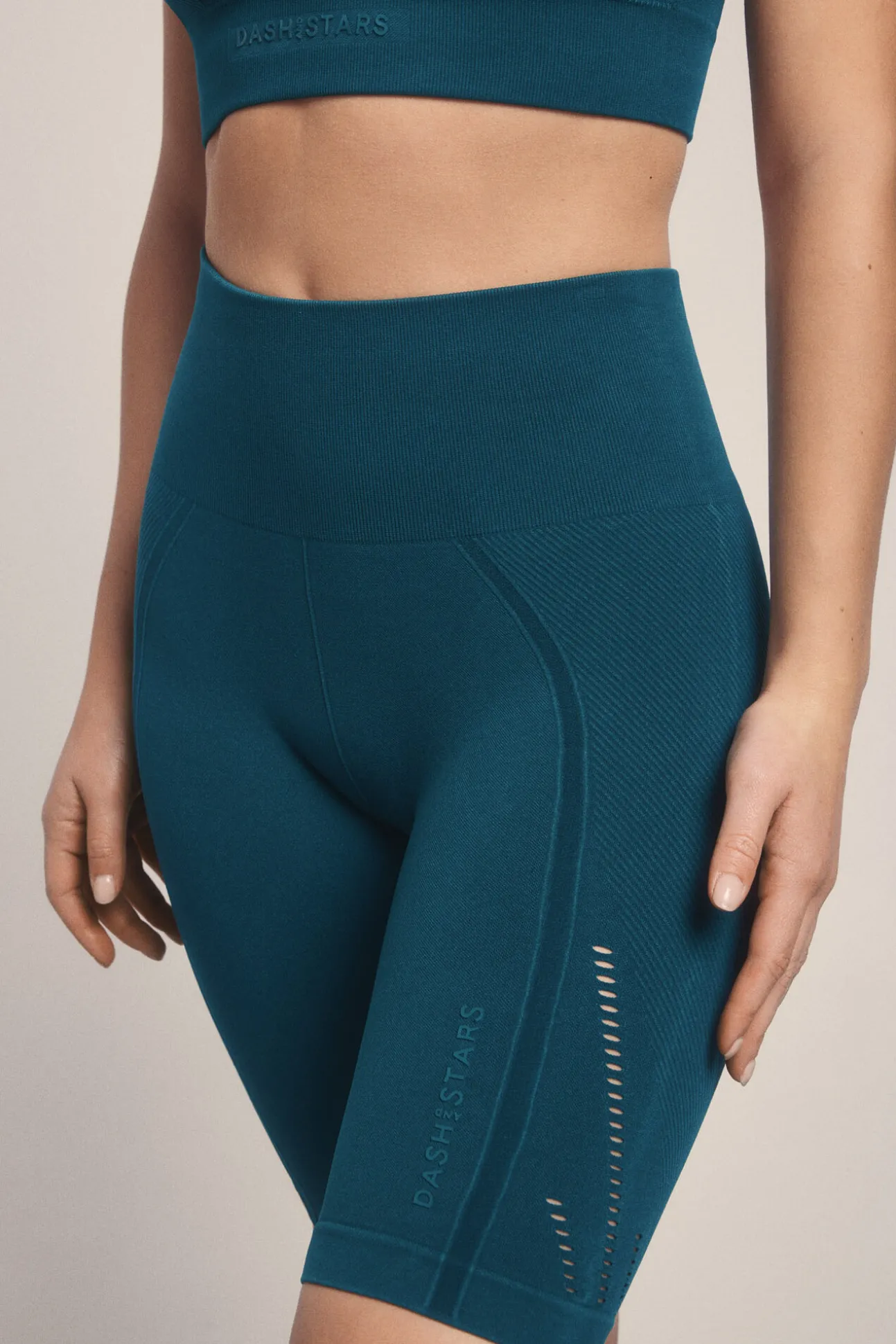 Leggings ciclista SEAMLESS COMFORT verde
