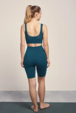 Leggings ciclista SEAMLESS COMFORT verde