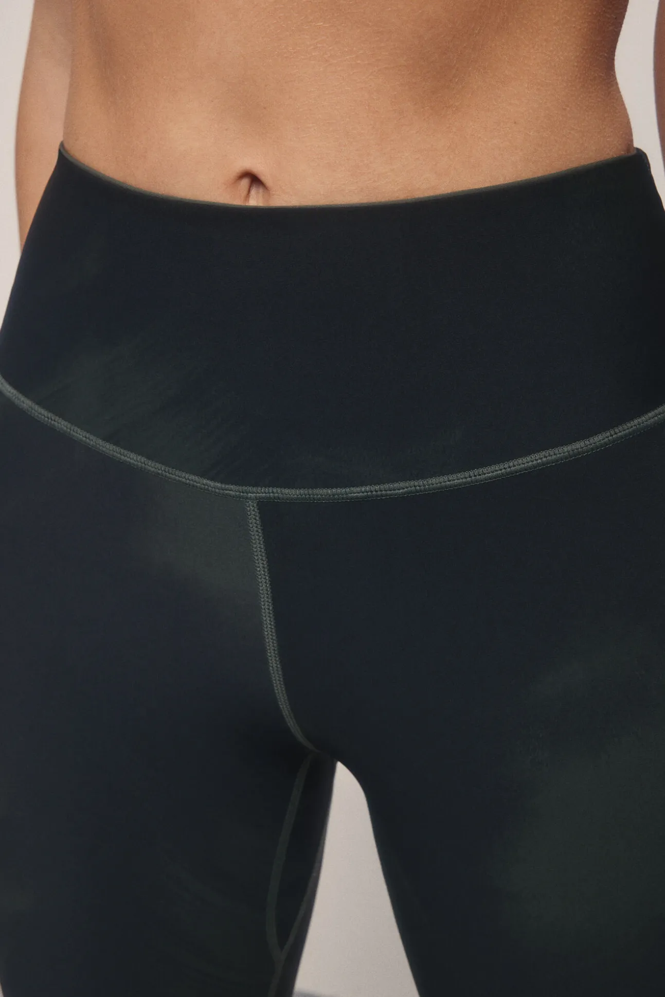 Leggings 4D STRECH largo 3/4 estampado verde