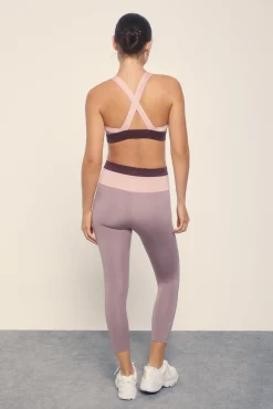 Leggings 4D STRETCH block rosa