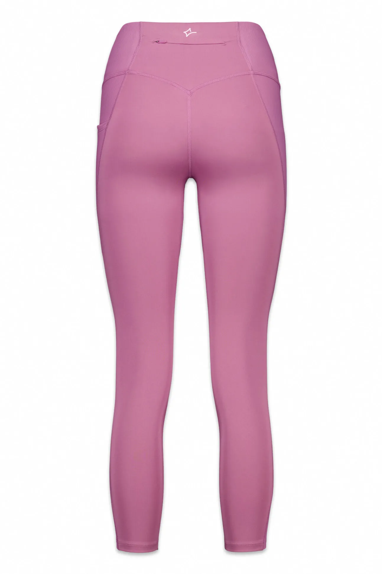 Leggings 4D STRETCH crop rosa