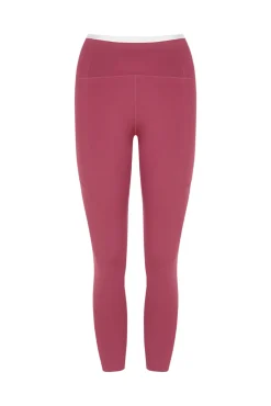 Leggings 4D STRETCH crop rosa