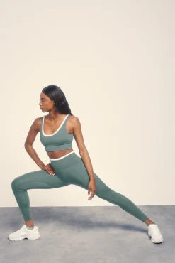 Leggings 4D STRETCH tobillero verde