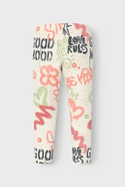 Leggings grafiti niña
