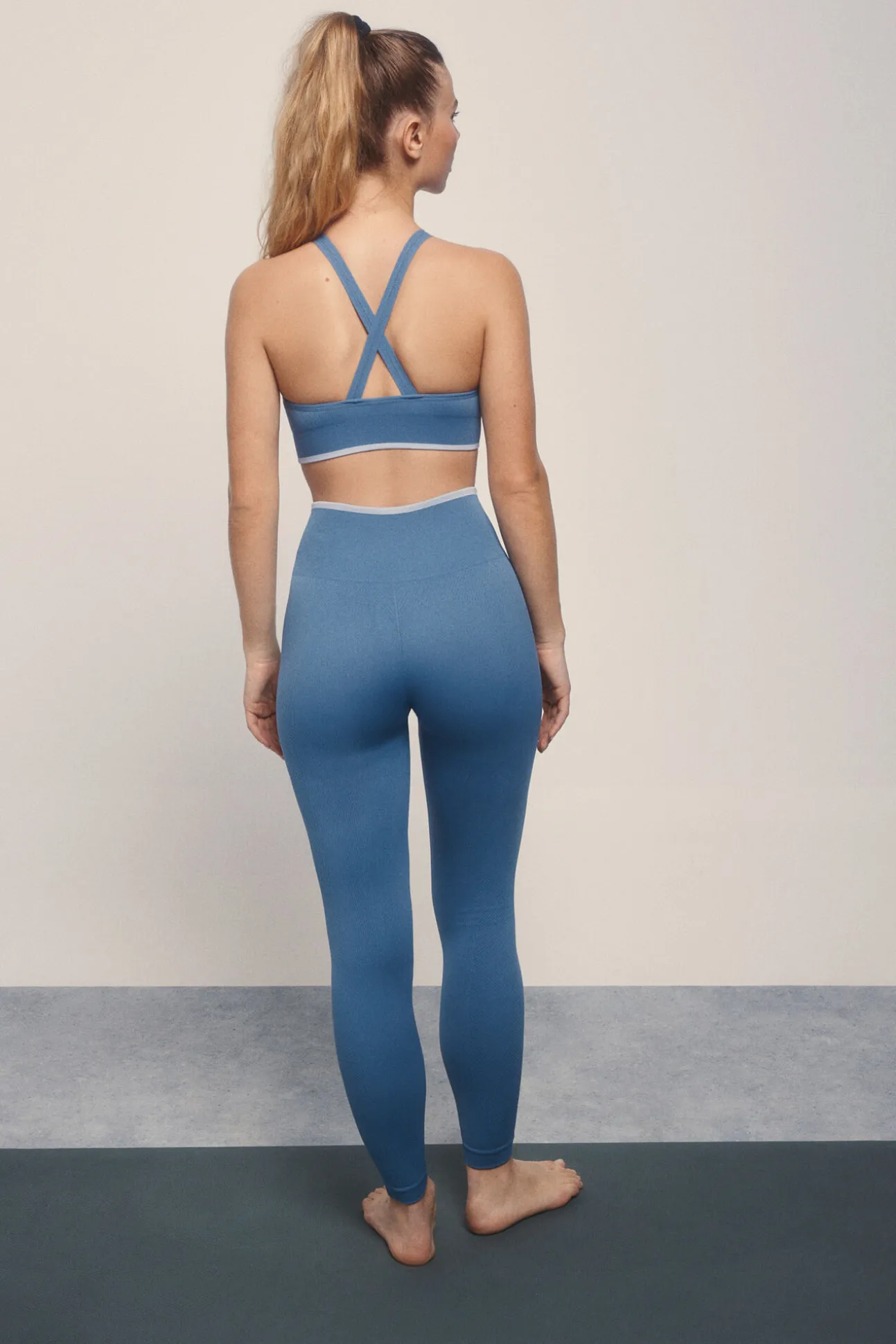 Leggings SEAMLESS COMFORT azul