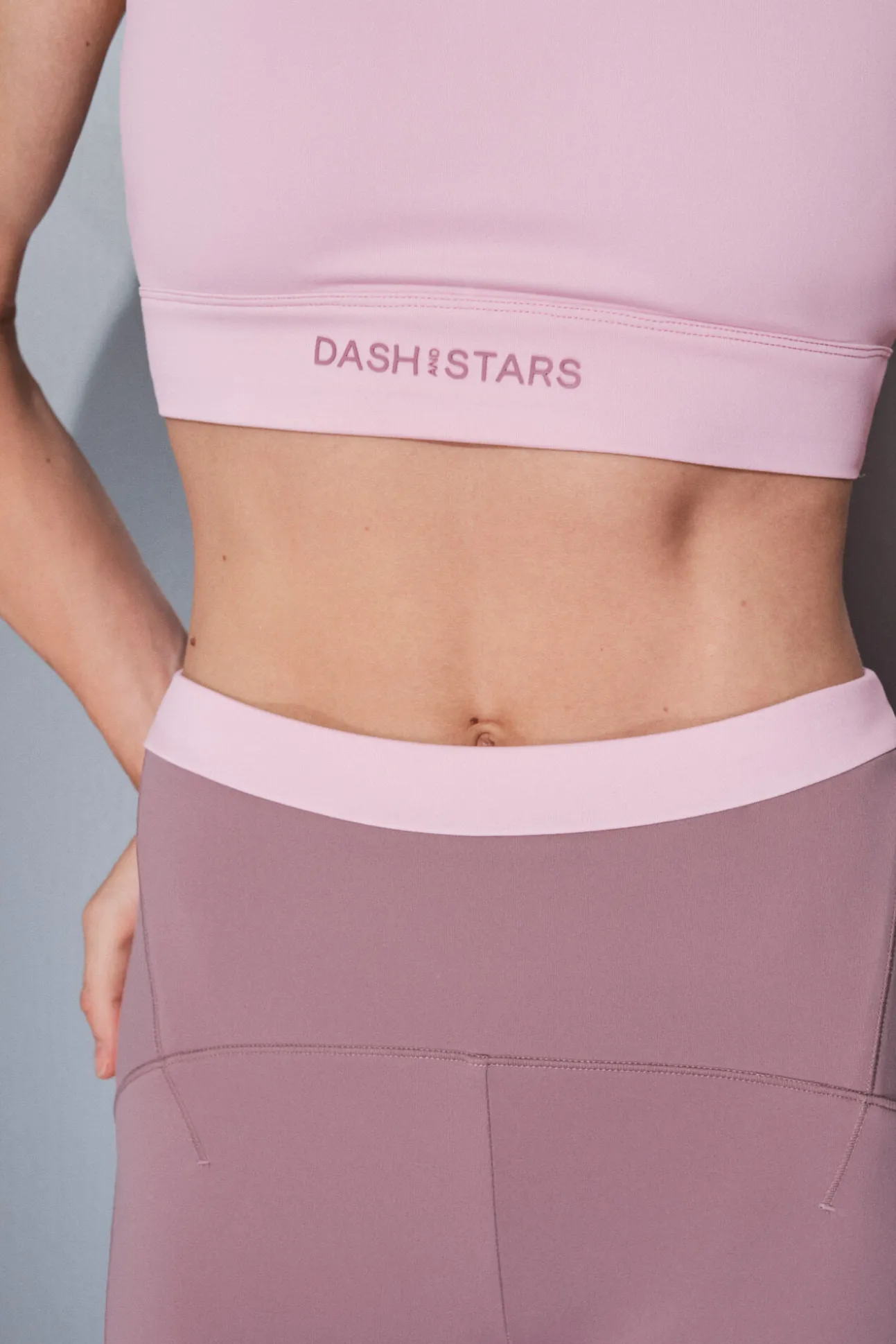 Leggings SOFT MOVE crop rosa
