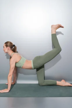 Leggings SOFT MOVE crop verde