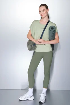 Leggings SOFT MOVE crop verde