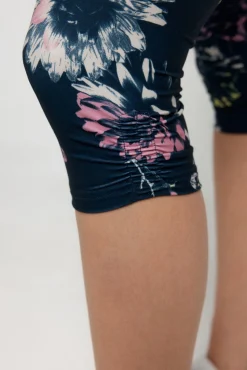 Leggings técnicos pirata cintura alta
