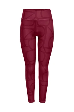 Leggings tiro alto estampado