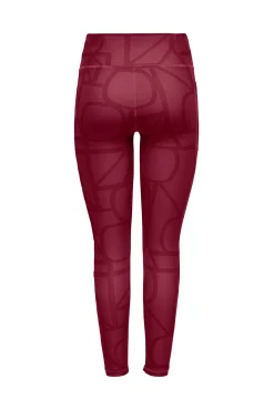 Leggings tiro alto estampado
