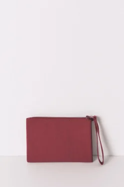 Monedero mini nylon rojo