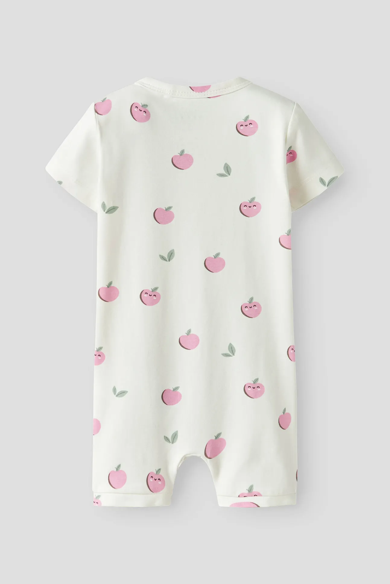 Mono de manga corta con algodón orgánico estampado