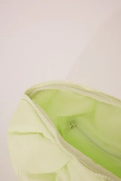 Neceser grande nube nylon verde lima