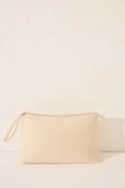 Neceser mediano neopreno beige