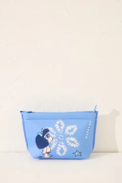 Neceser pequeño Mafalda azul