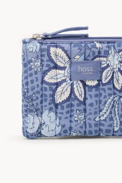Nicole. Cartera de algodón estampada