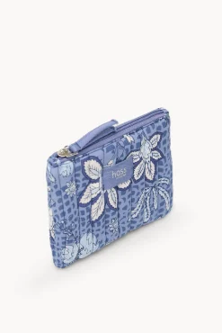 Nicole. Cartera de algodón estampada