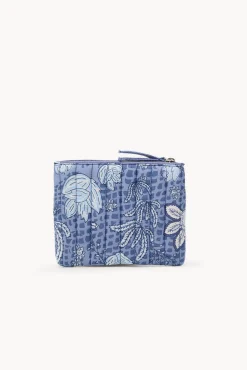 Nicole. Cartera de algodón estampada