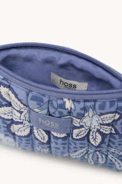 Nicole. Cartera de algodón estampada