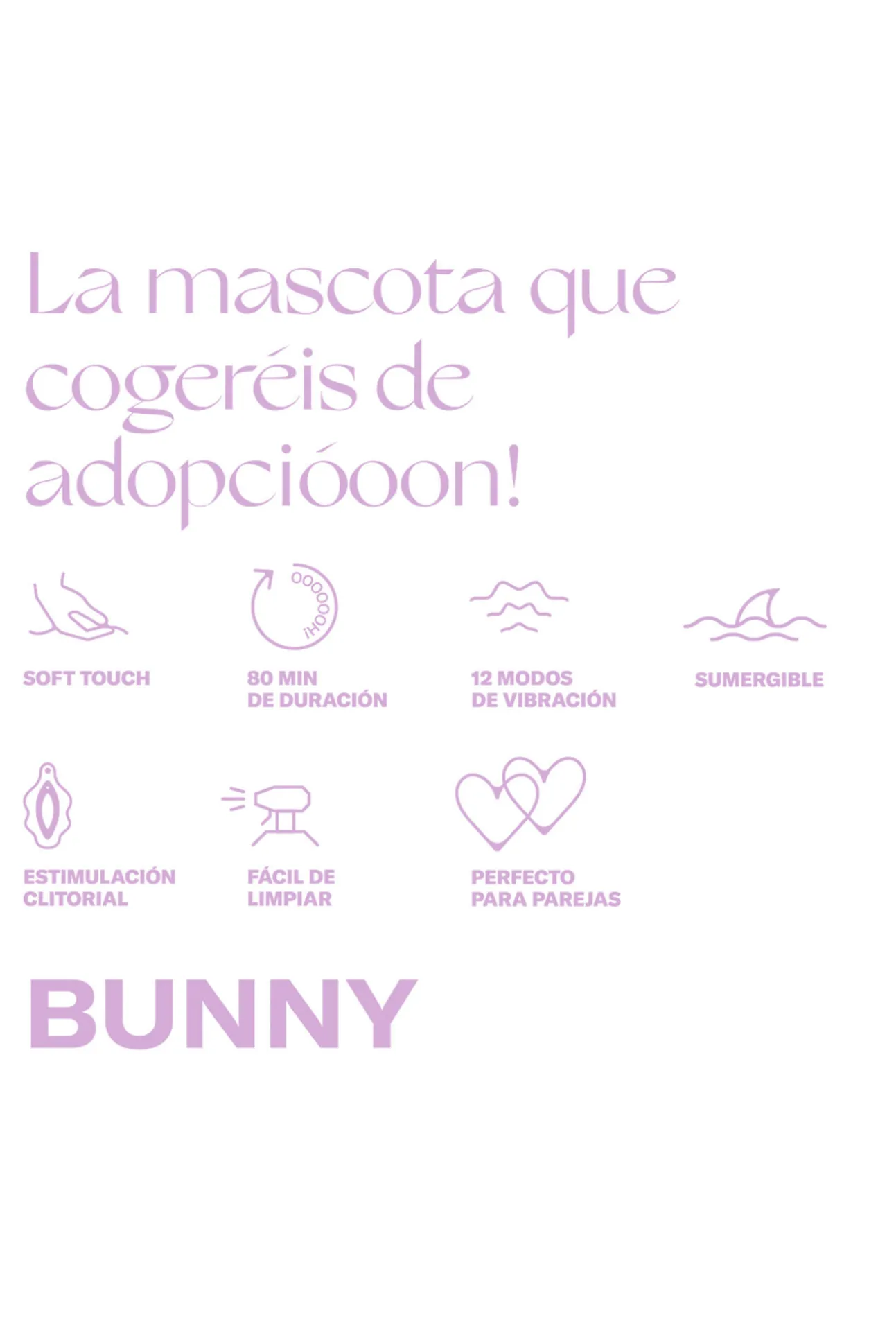 OOOH BUNNY - estimulador