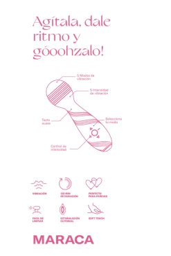 OOOH MARACA - vibrador