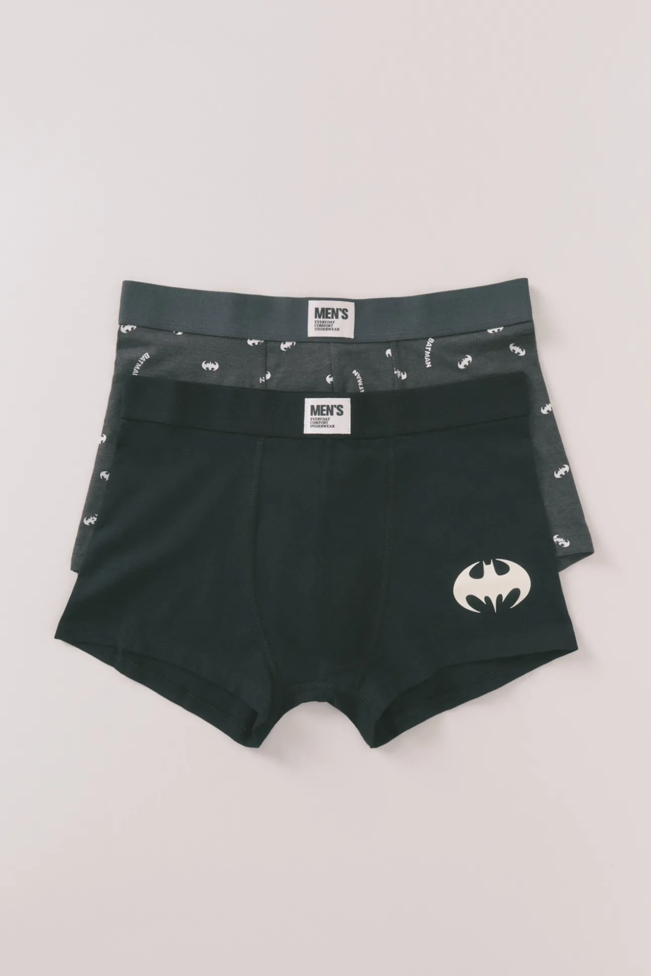 Pack 2 boxers Batman gris