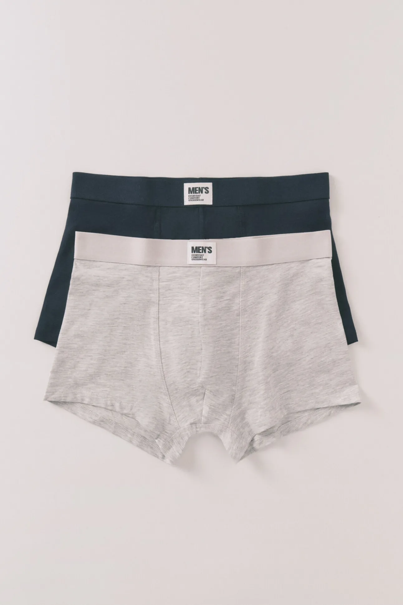 Pack 2 boxers lisos azul