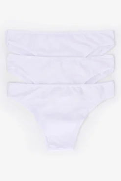 Pack 3 bragas brasileñas de microfibra