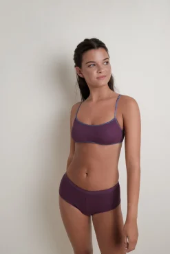 Pack 2 bragas bóxer morado, rosa