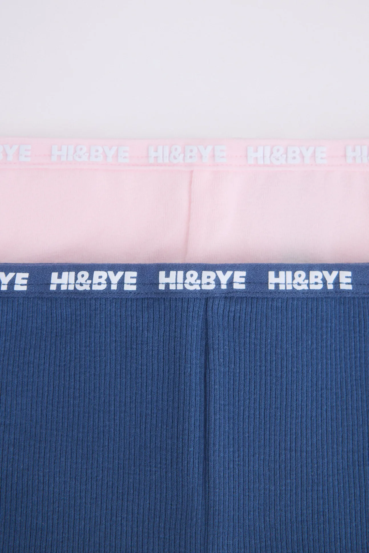 Pack 2 bragas bóxer rosa, azul