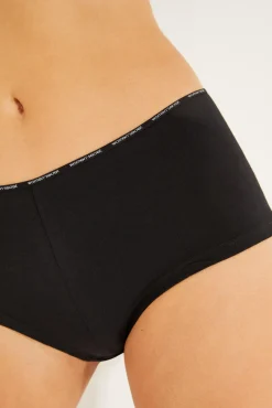 Pack 6 bragas culotte algodón orgánico