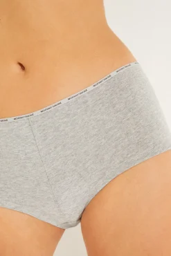 Pack 6 bragas culotte algodón orgánico