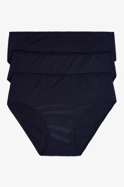 Pack 3 bragas culotte de microfibra