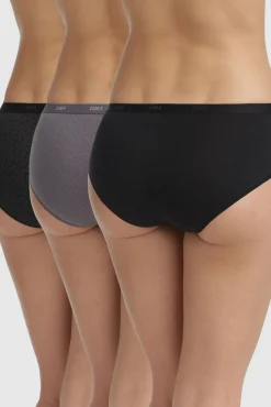 Pack 3 bragas culotte Pockets Coton