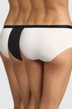Pack 3 bragas culotte Pockets Coton