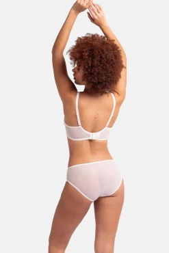 Pack 2 bragas hipster encaje rosa y nude