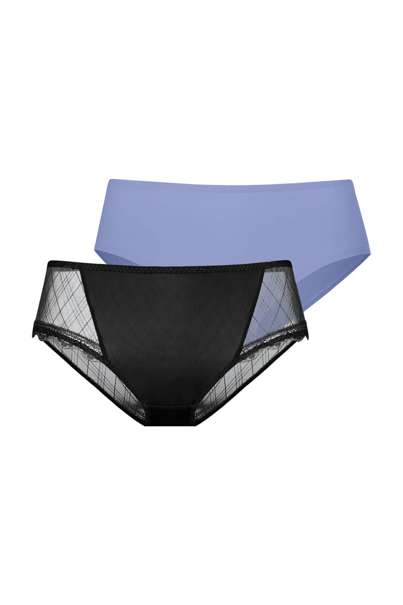 Pack 2 bragas hipster encaje
