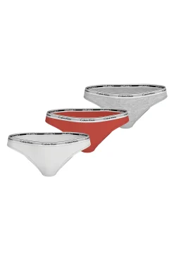 Pack 3 bragas logo Calvin Klein