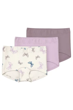 Pack 3 bragas mariposas