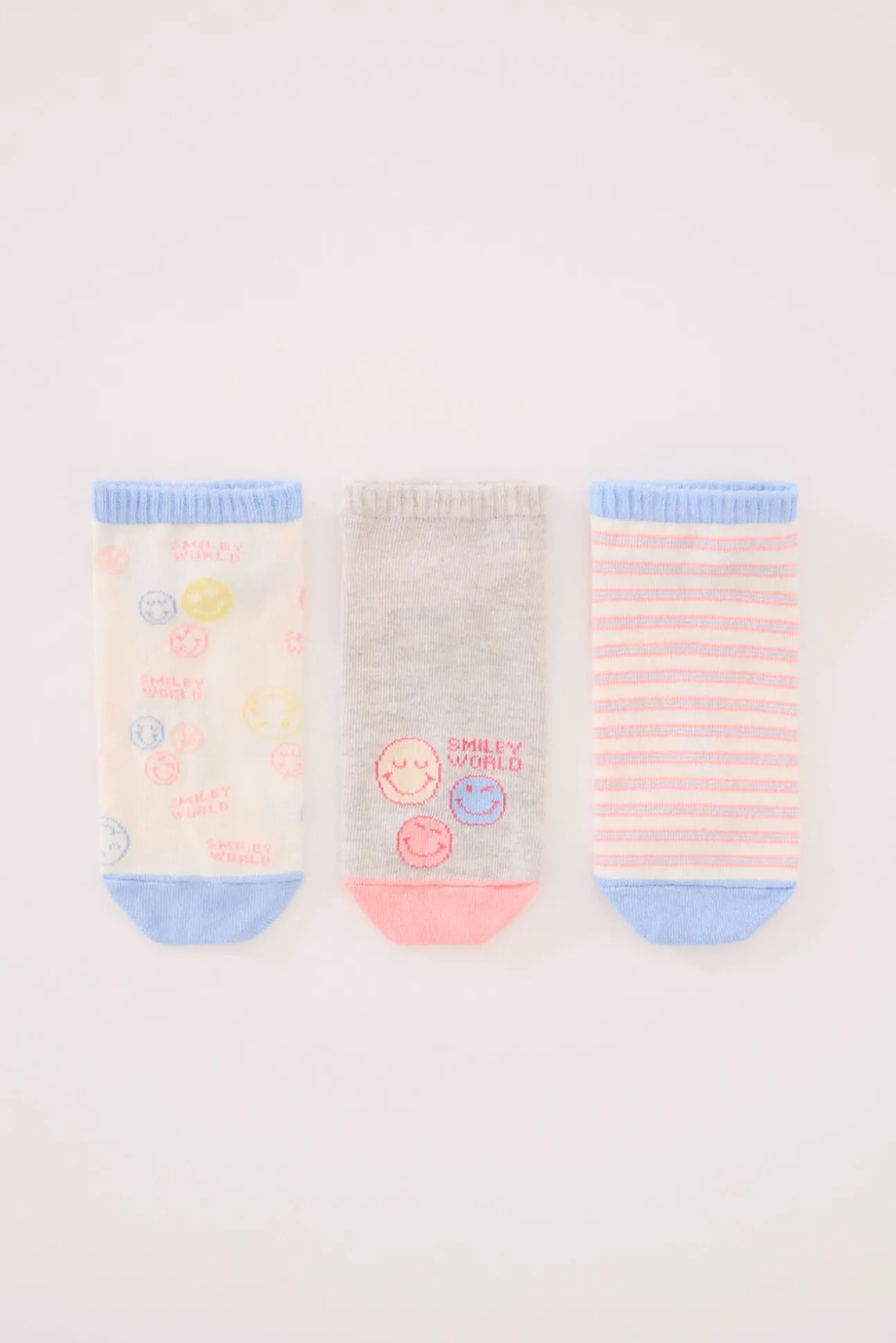 Pack 3 calcetines cortos SmileyWorld®