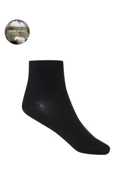 Pack 2 calcetines de algodón orgánico lisos