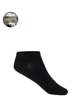 Pack 2 calcetines de algodón orgánico lisos