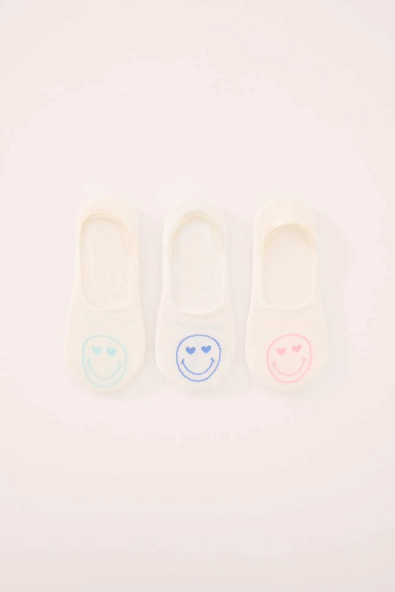 Pack 3 calcetines invisibles algodón SmileyWorld®