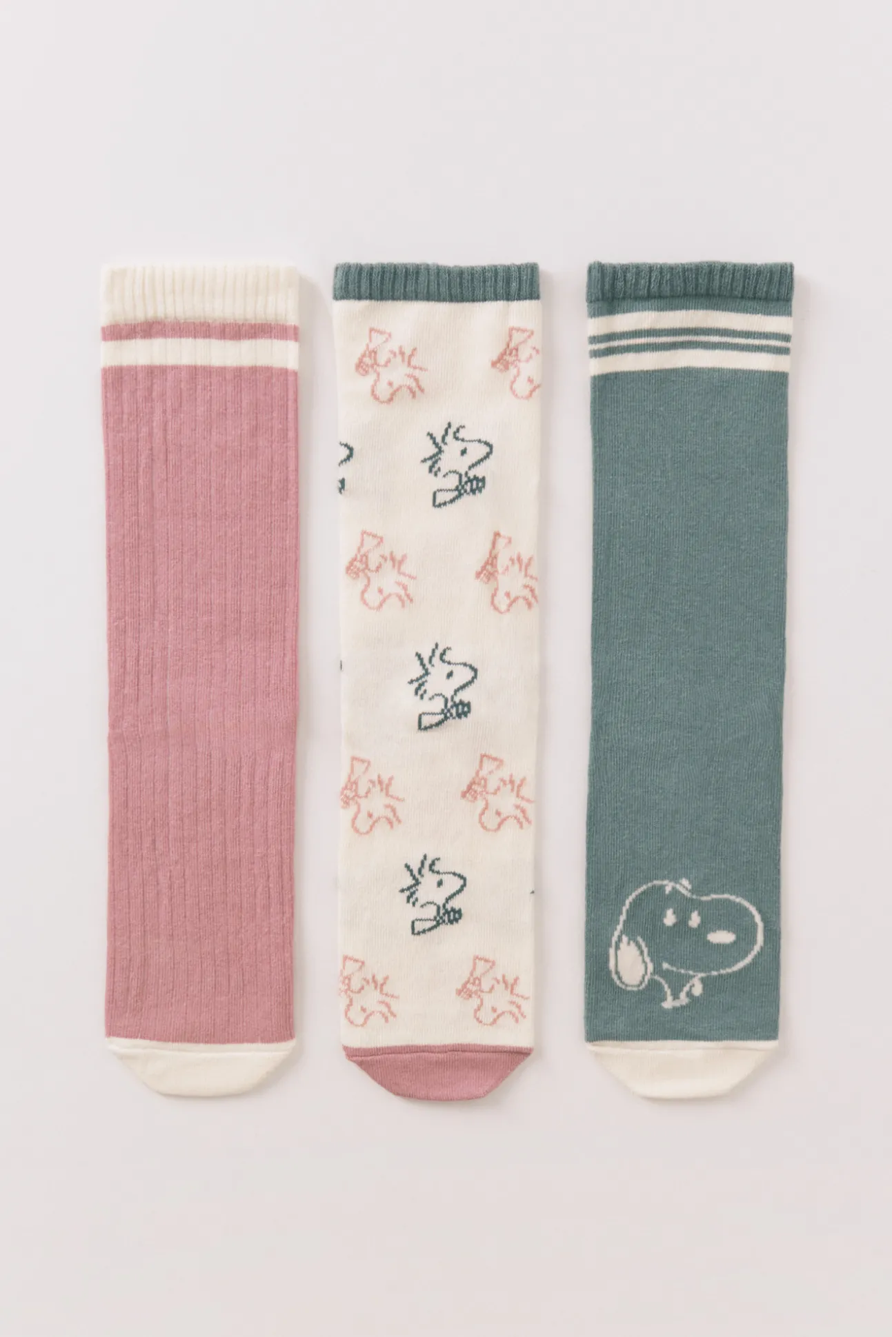 Pack 3 calcetines largos Snoopy
