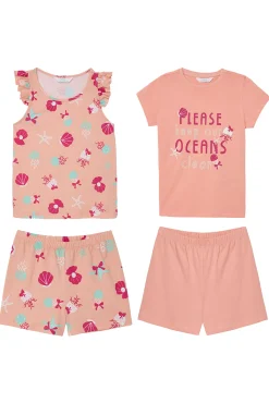 Pack 2 conjuntos de pijama cortos